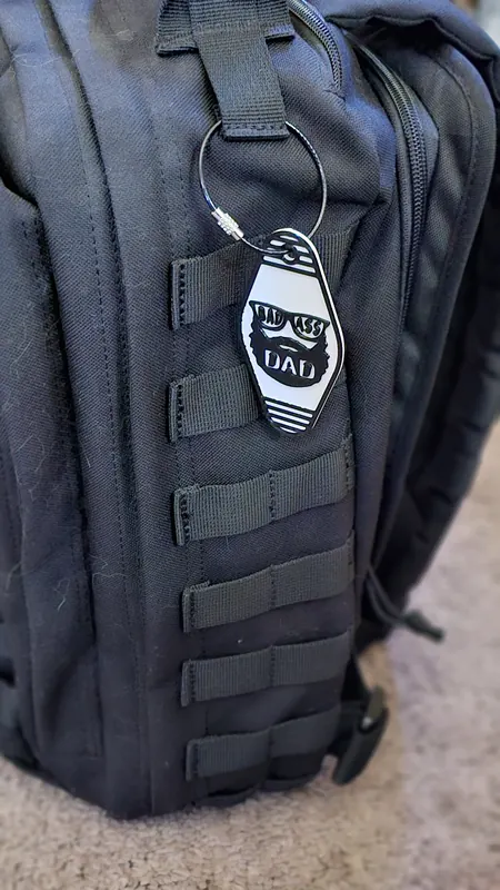 Custom Keychain - Personalized 3D printed keychain